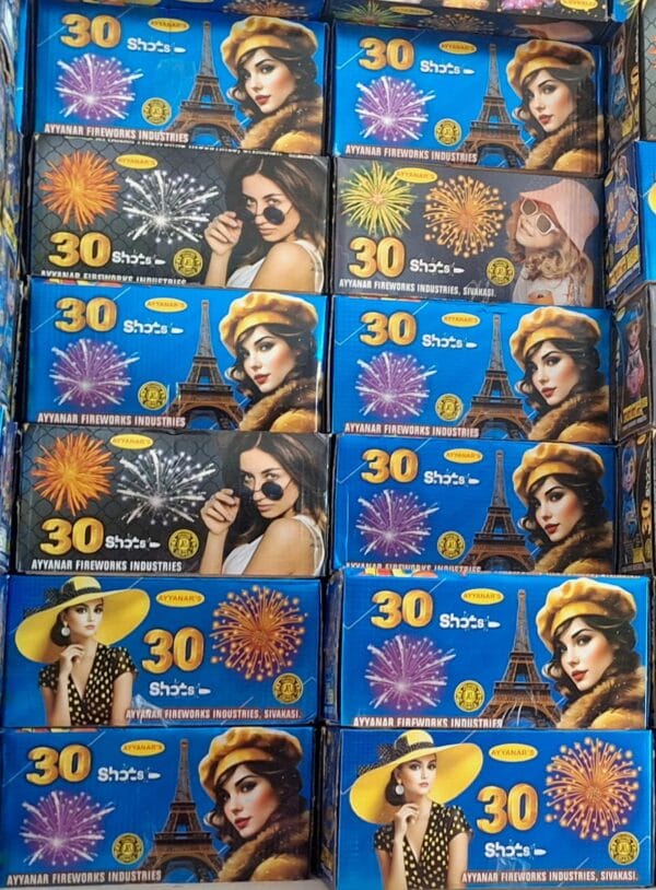 Gold 30 Shots Multicolour