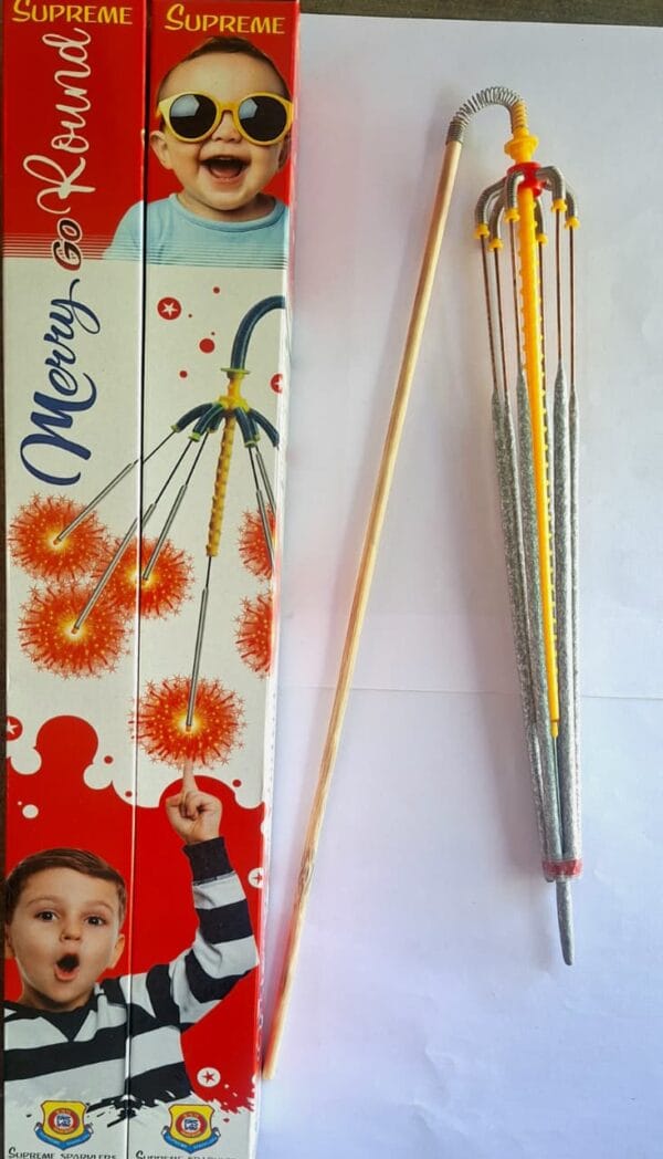 Rotating Umbrella Sparklers