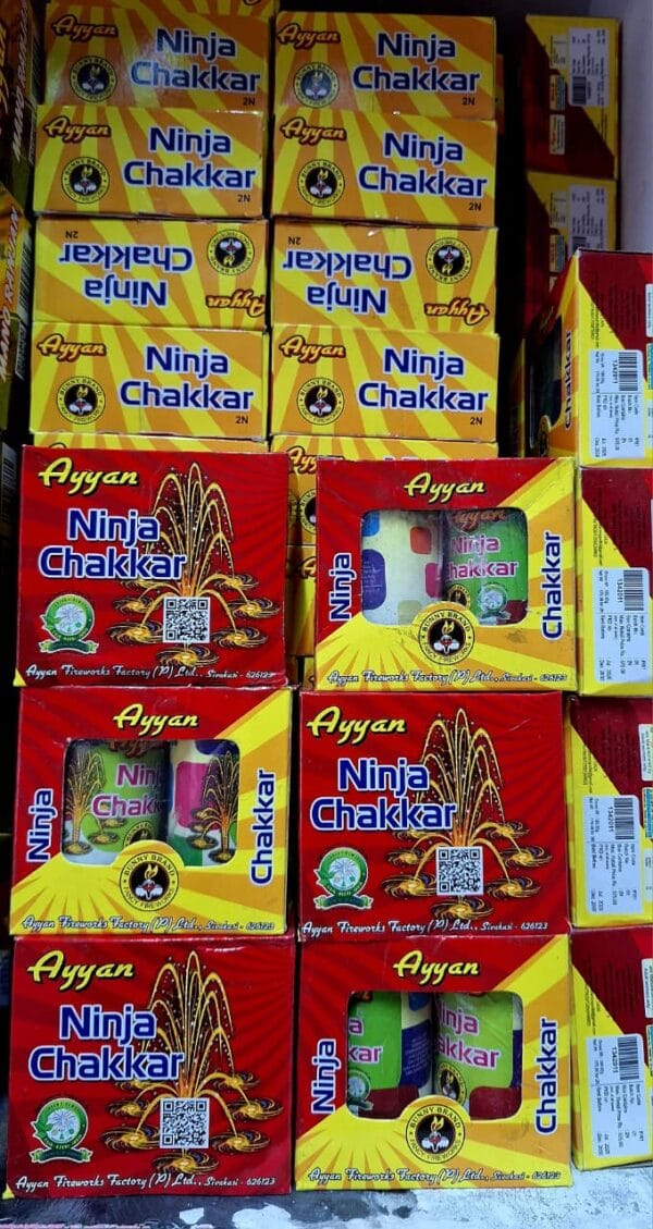 Ninja Chakkar (2 Pcs) (Ayyan FW)